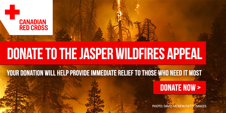 Donate to the Jaspar Alberta Wildfires Appeal